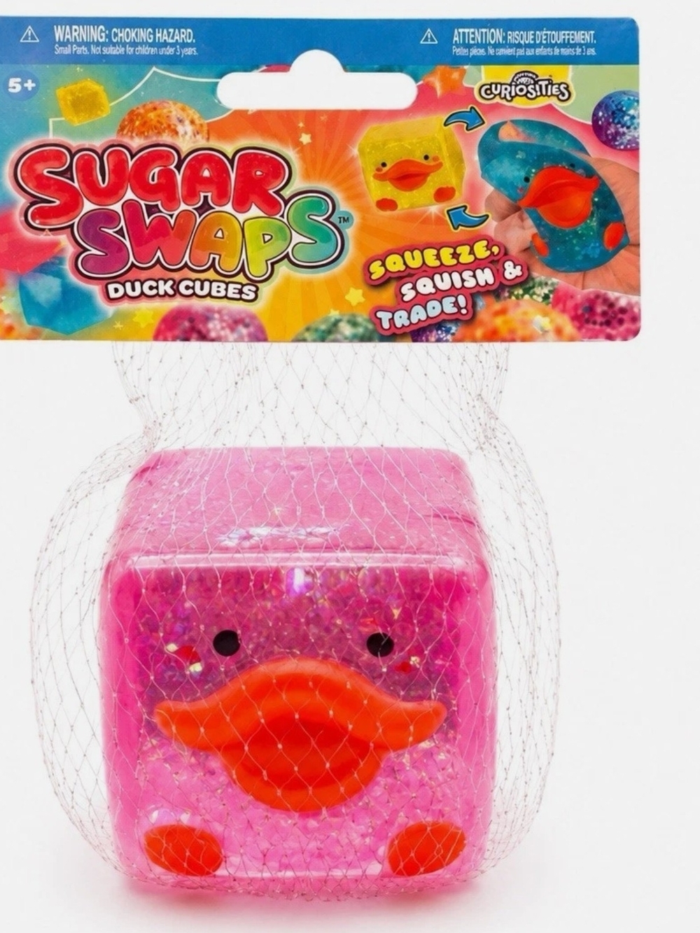 Sugar Swaps  Duck Cube Squishy Assorted Colors